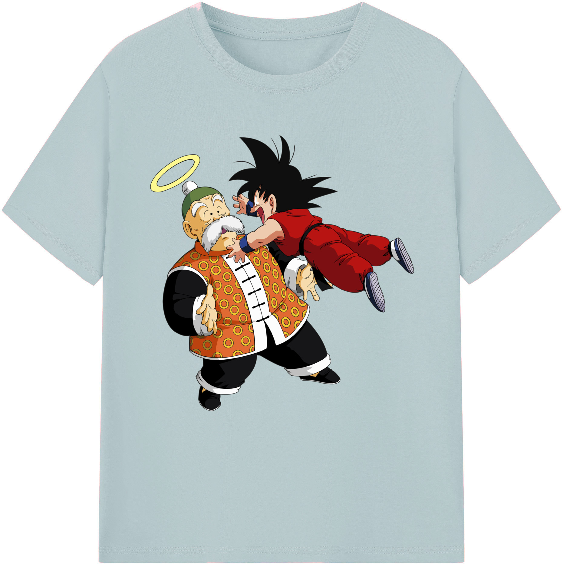 （画像用） ドラゴンボール 孫悟空（そん ごくう）Son Goku カカロット DRAGON BALL Kakarotto 綿100％半袖Tシャツ（フロントプリント）